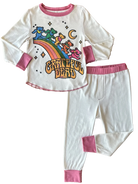 Rowdy Sprouts Grateful Dead Rainbow Bears Thermal Set | Vagabond Apparel Boutique
