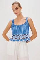 Rails | Esperanza Top | French Blue | Vagabond | Apparel | Boutique