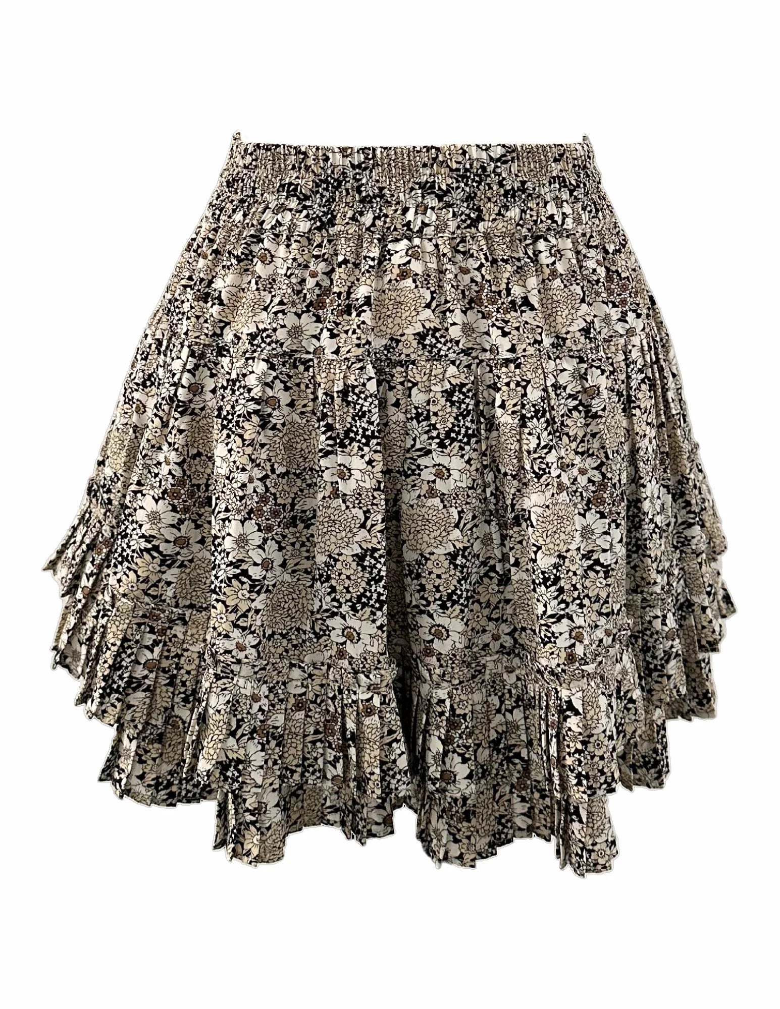 Reset | Calista | Skort | Taupe | Back | Vagabond | Apparel | Boutique