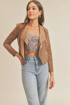 Reset | Madison Jacket | Brown | Vagabond | Apparel | Boutique