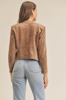 Reset | Madison Jacket | Brown | Back | Vagabond | Apparel | Boutique