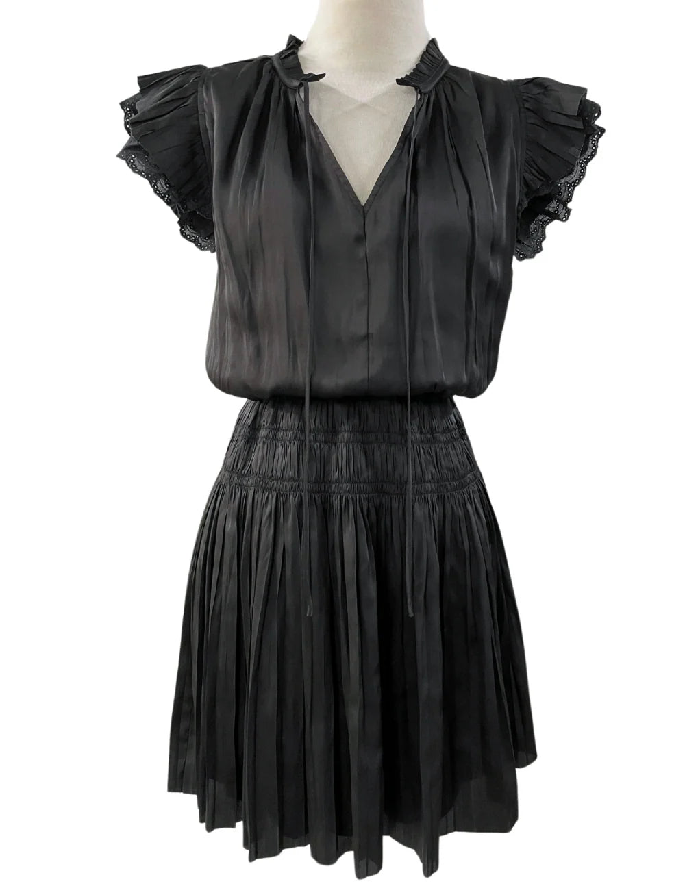 Reset | Lubna Dress | Black | Vagabond | Apparel | Boutique