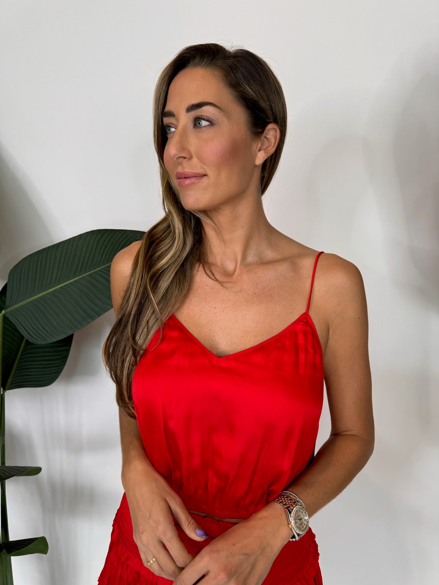 Reset | Silky Amore Top | Candy Apple | Vagabond | Apparel | Boutique