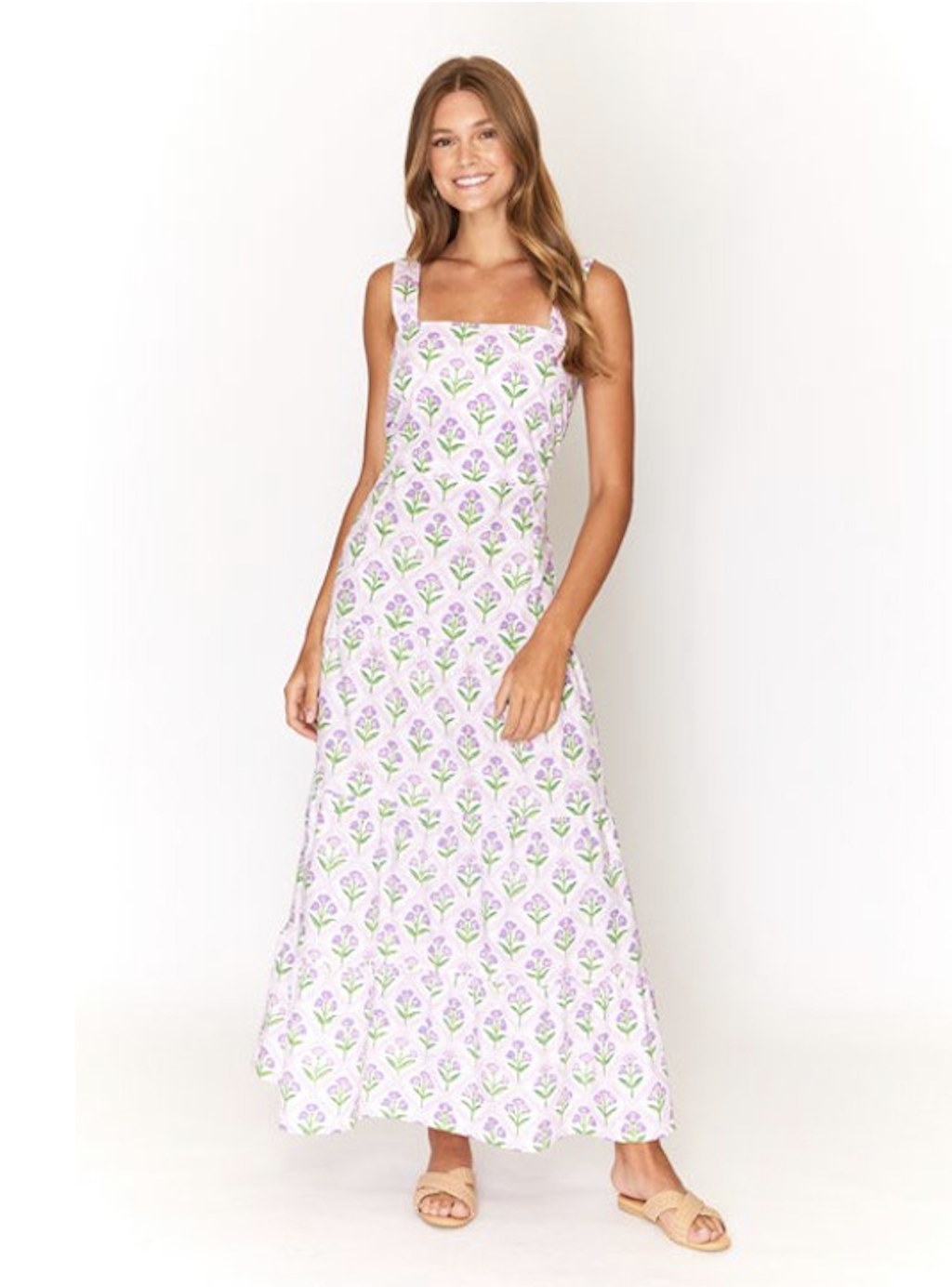 Romi Aria Jasmine Palm Beach Long Dress