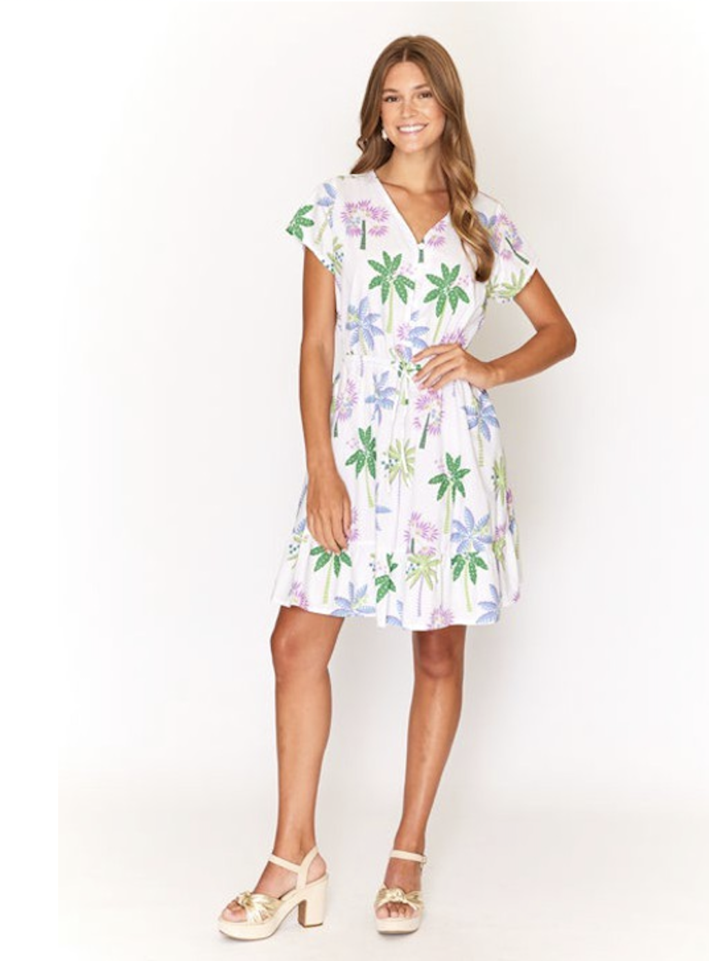 Romi Aria Palma Mimi Short Dress