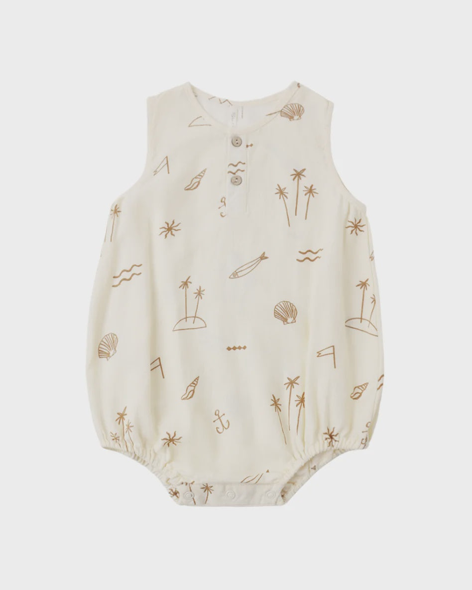 Rylee & Cru | Beau Romper Coastal | Vagabond | Apparel | Boutique