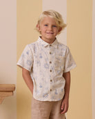 Rylee & Cru Collared Short Sleeve Shirt | Vagabond Apparel Boutique