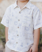 Rylee & Cru Collared Short Sleeve Shirt | Vagabond Apparel Boutique