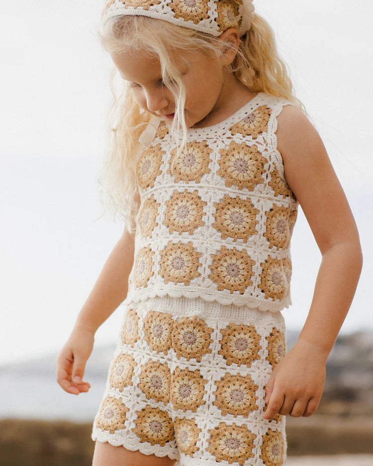 Rylee & Cru Crochet Set Marigold | Vagabond Apparel Boutique