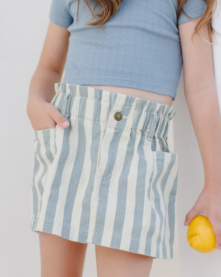 Rylee & Cru Denim Mini Skirt | Vagabond Apparel Boutique