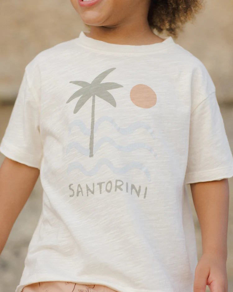 Rylee & Cru Santorini Raw Edge Tee  | Vagabond Apparel Boutique