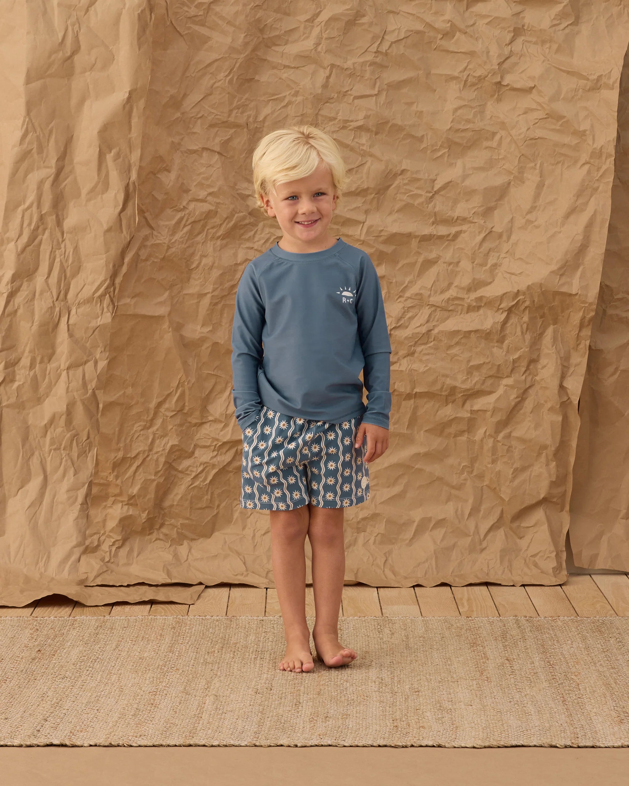 Rylee & Cru | Sun Wave Board Short | Front | Vagabond | Apparel | Boutique