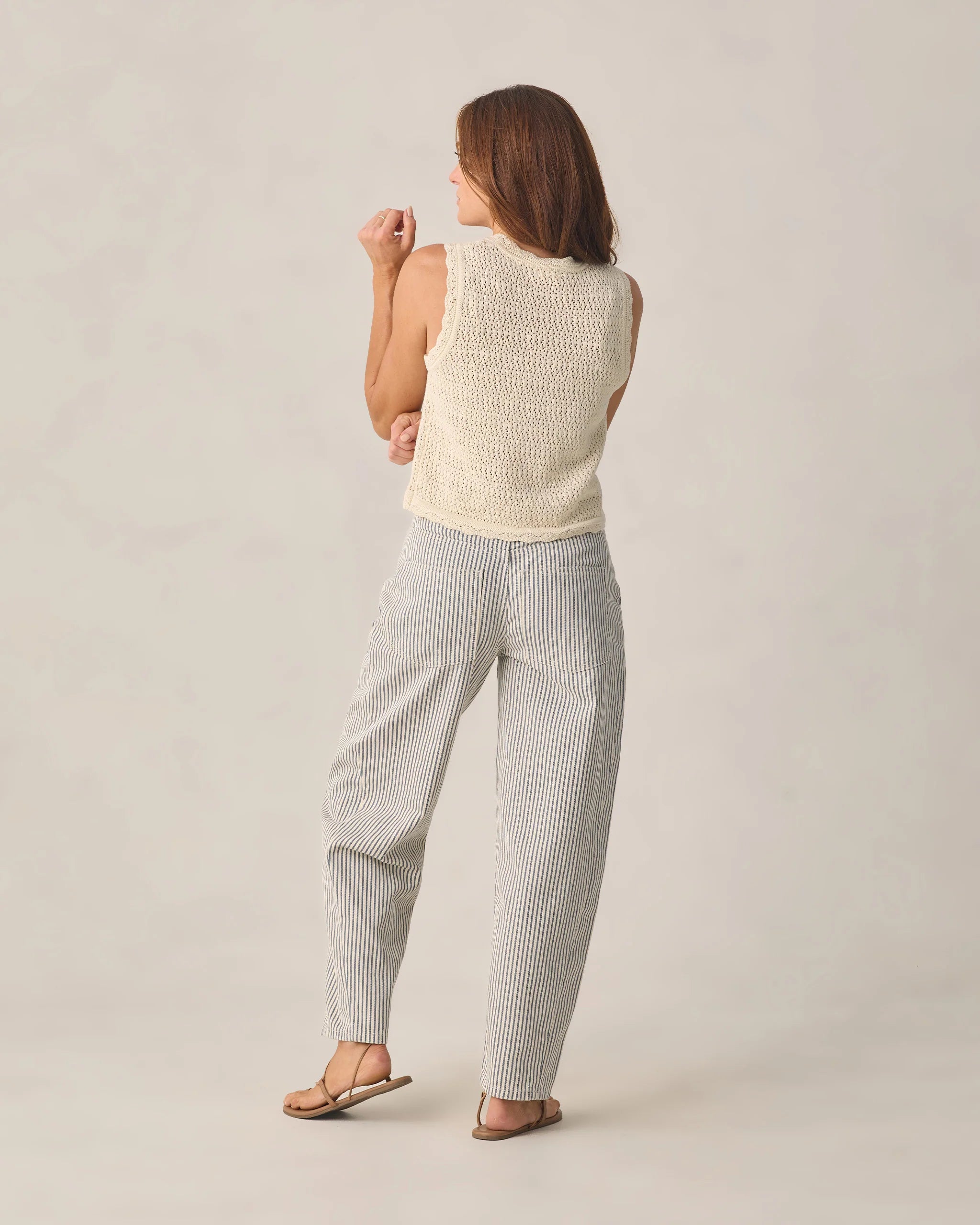 Rylee & Cru | Women Knit Vest | Back | Vagabond | Apparel | Boutique
