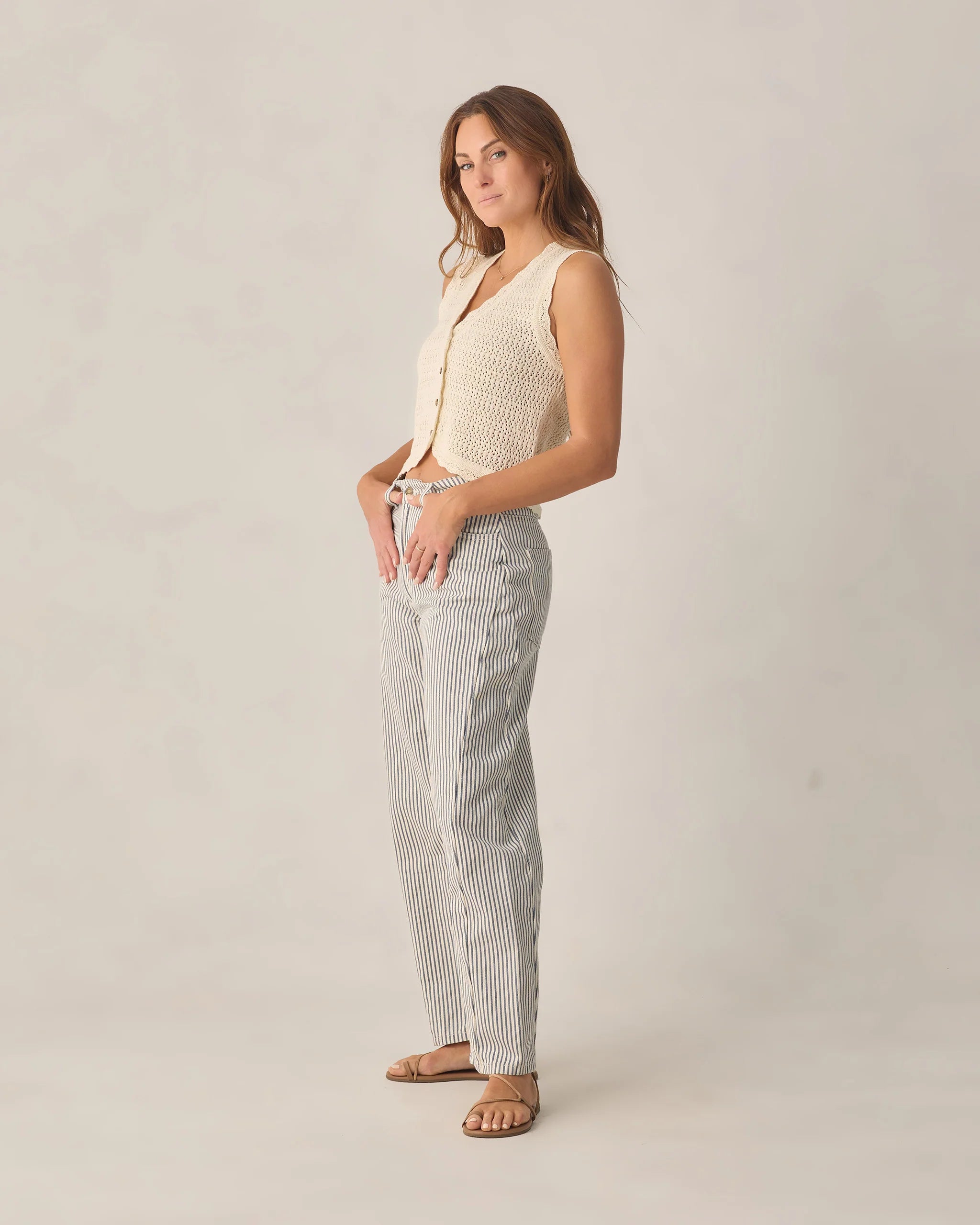 Rylee & Cru Women | Knit Vest | Side | Vagabond | Apparel | Boutique