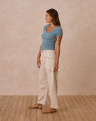 Rylee & Cru Women Pointelle Tee | Vagabond Apparel Boutique