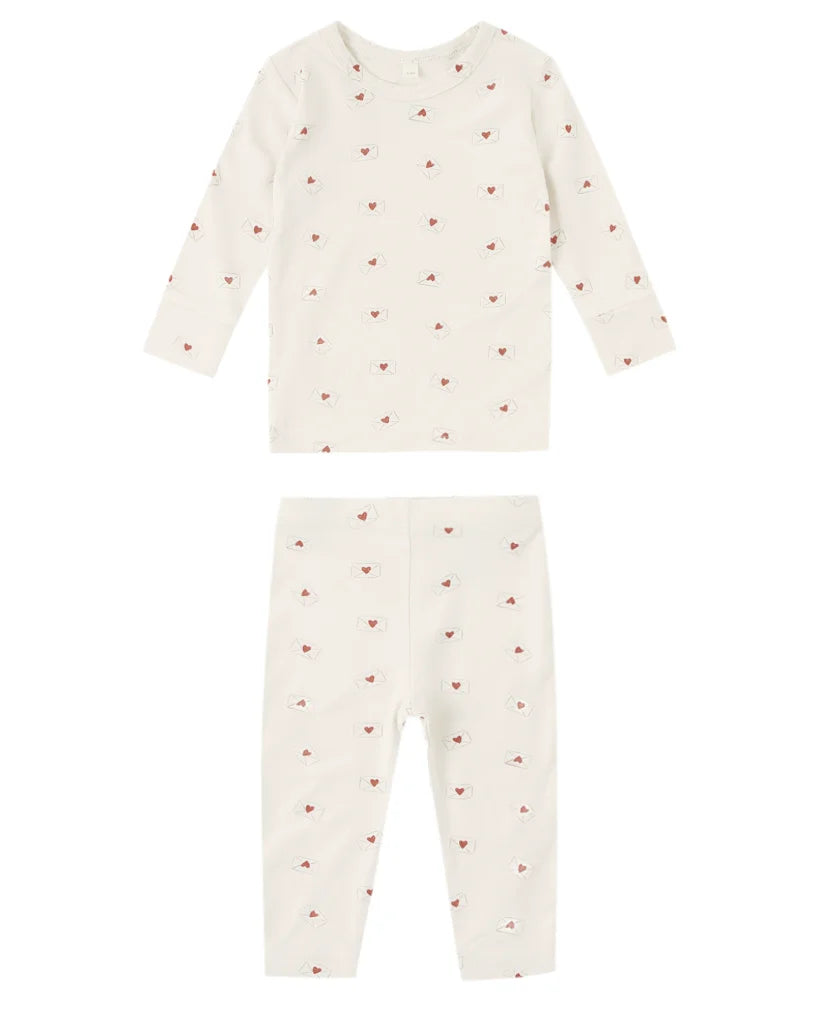 Rylee & Cru | Bamboo PJ Set Valentine | Vagabond | Apparel | Boutique