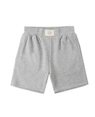 Rylee & Cru |  Boxing Short | Heathered Grey | Vagabond | Apparel| Boutique