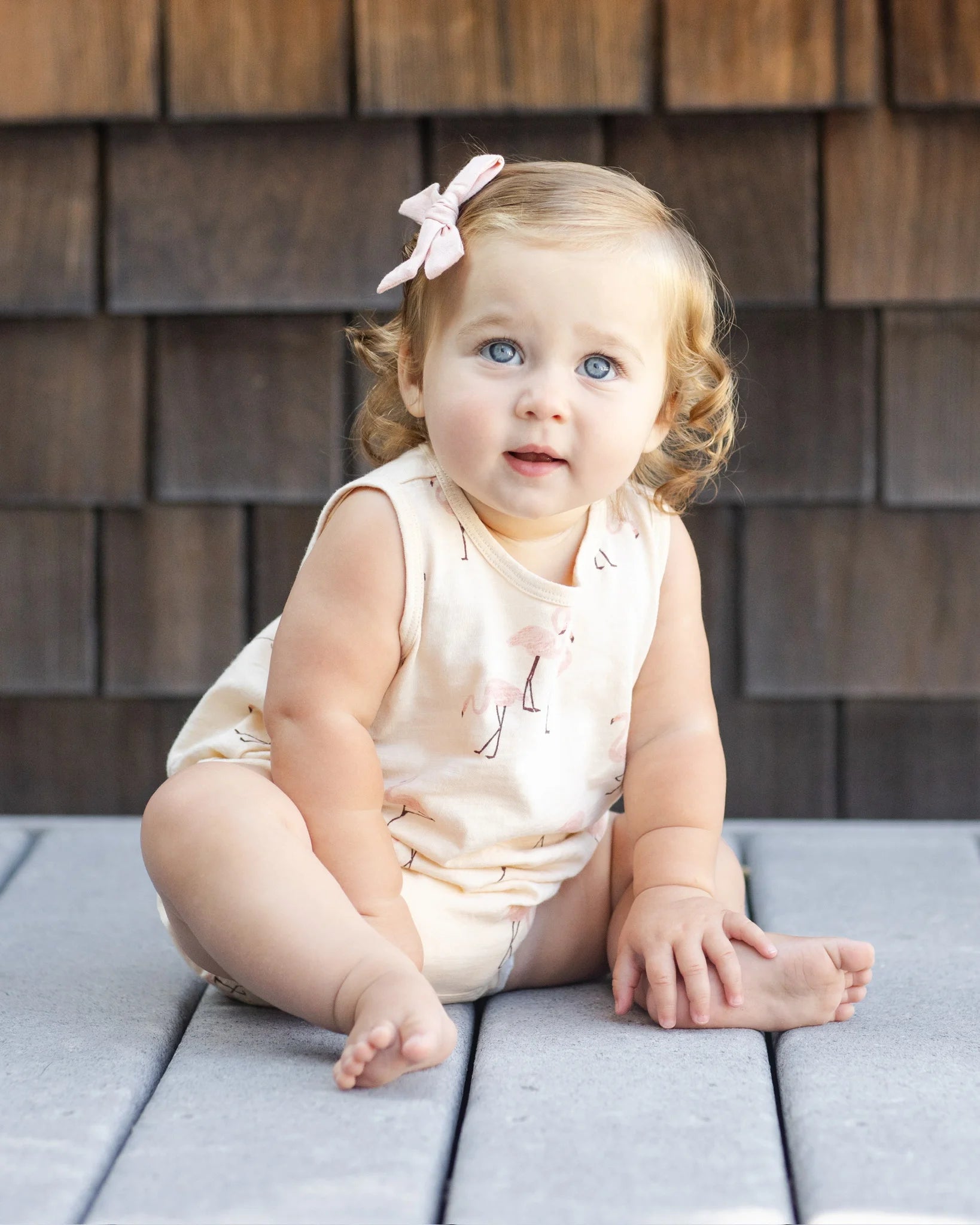 Rylee & Cru | Bubble Onesie Flamingo | Vagabond | Apparel | Boutique
