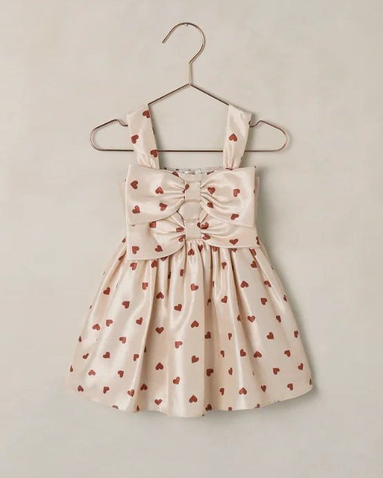 Rylee & Cru | Cindy Dress Red Hearts | Vagabond | Apparel | Boutique