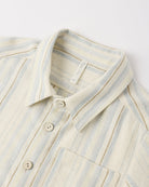 Rylee & Cru | Collared Short Sleeve Shirt Sea Stripe | Swatch | Vagabond | Apparel | Boutique