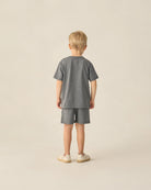 Rylee & Cru | Cove Essential Pocket Tee Heather Grey | Back | Vagabond | Apparel | Boutique