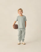 Rylee & Cru | Cove Essential Pocket Tee Sea Green | Model | Vagabond | Apparel | Boutique