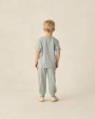 Rylee & Cru | Cove Essential Pocket Tee Sea Green | Back | Vagabond | Apparel | Boutique