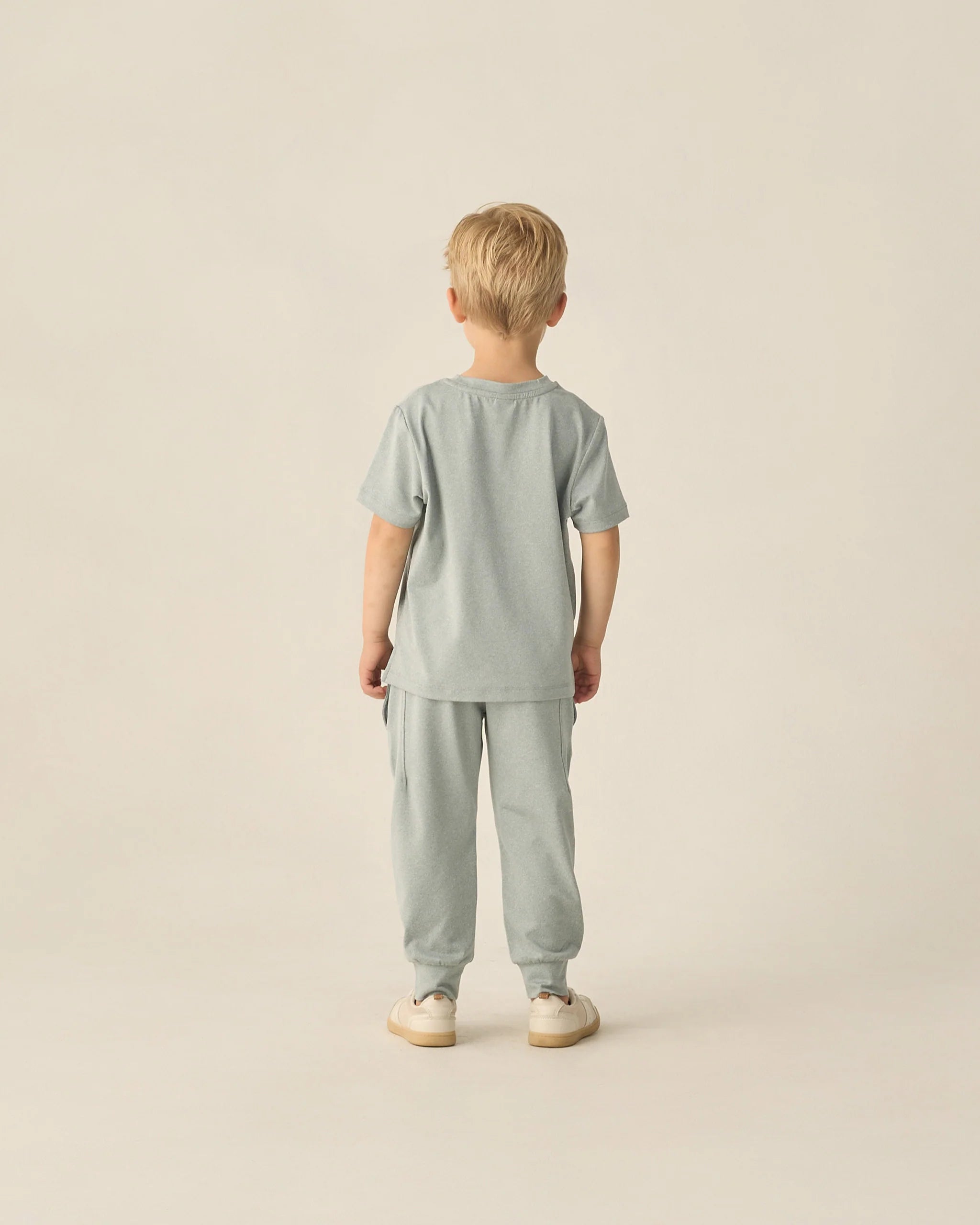 Rylee & Cru | Cove Essential Pocket Tee Sea Green | Back | Vagabond | Apparel | Boutique