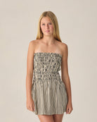 Rylee & Cru | Daria Mini Dress Wavy Stripe | Vagabond | Apparel | Boutique