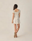 Rylee & Cru | Ivy Dress Ocean Toile | Back | Vagabond | Apparel | Boutique 