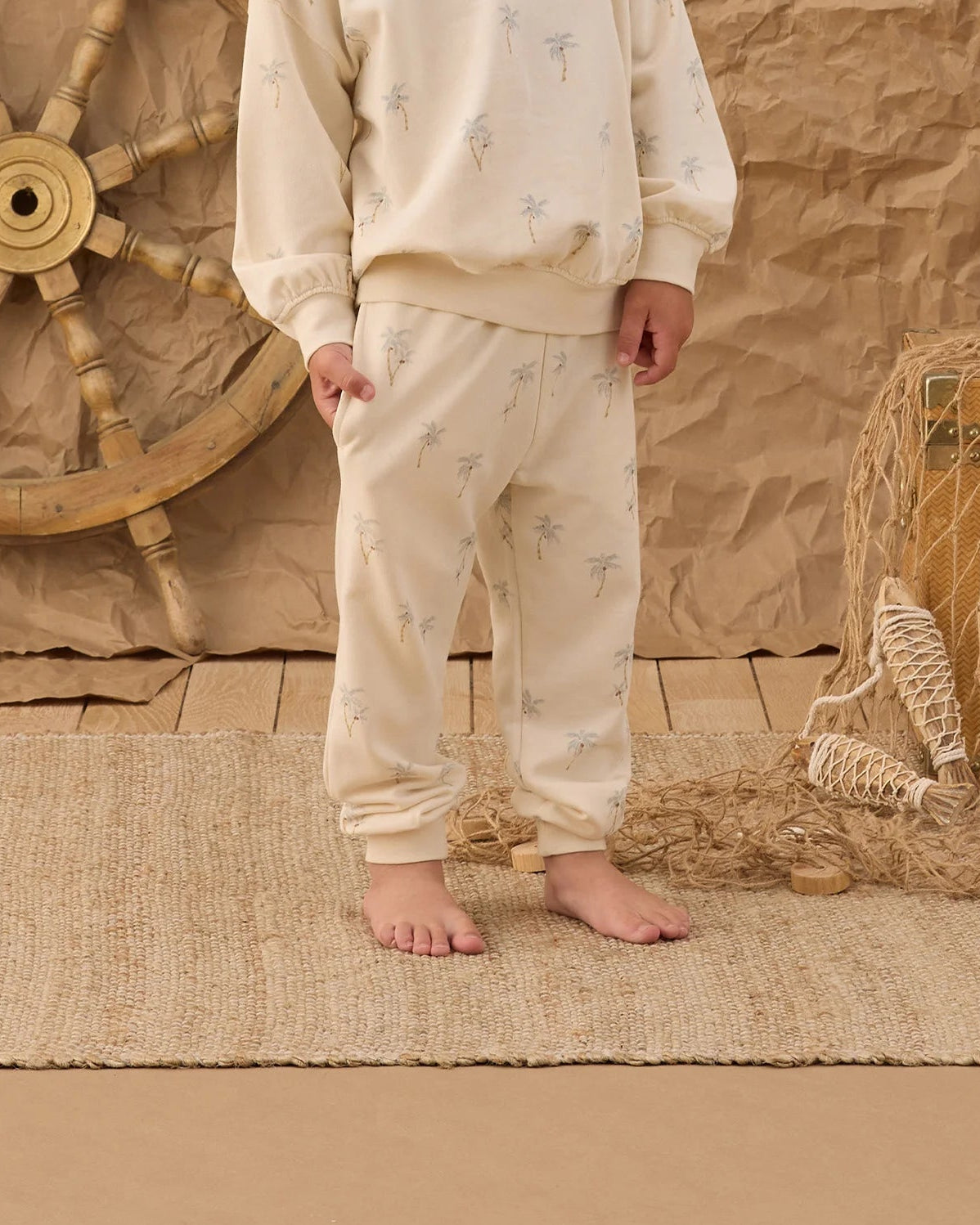 Rylee & Cru | Jogger Sweatpants Palms | Bottoms | Vagabond | Apparel | Boutique