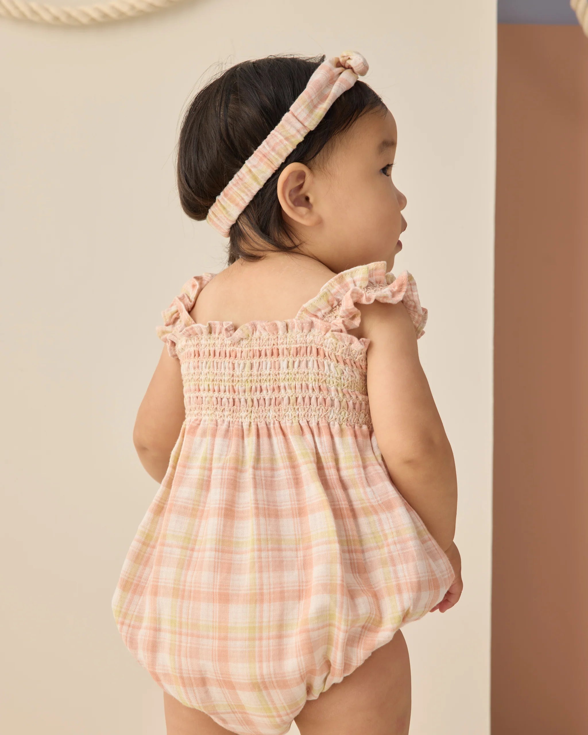 Rylee & Cru | Julia Romper Summer Plaid | Vagabond | Apparel | Boutique