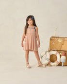Rylee & Cru | Lea Dress Poppy Stripe | Model | Vagabond | Apparel | Boutique