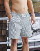 Rylee & Cru |  Men Basic Boardshort Wavy Stripe | Vagabond | Apparel | Boutique