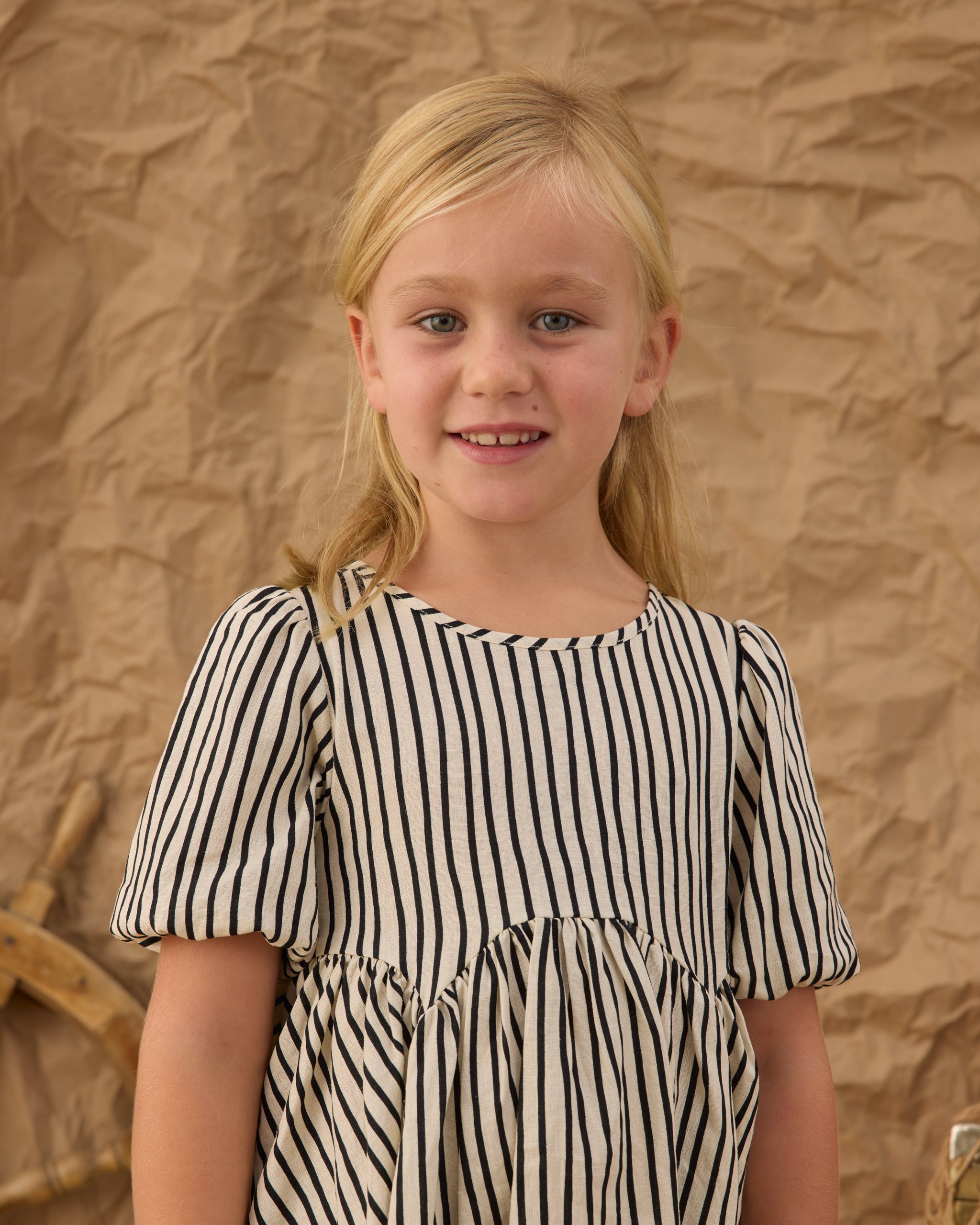 Rylee & Cru | Rose Dress Wavy Stripe | Vagabond | Apparel | Boutique