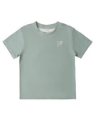 Rylee & Cru |  Short Sleeve Rashguard | Sea Green | Vagabond | Apparel | Boutique