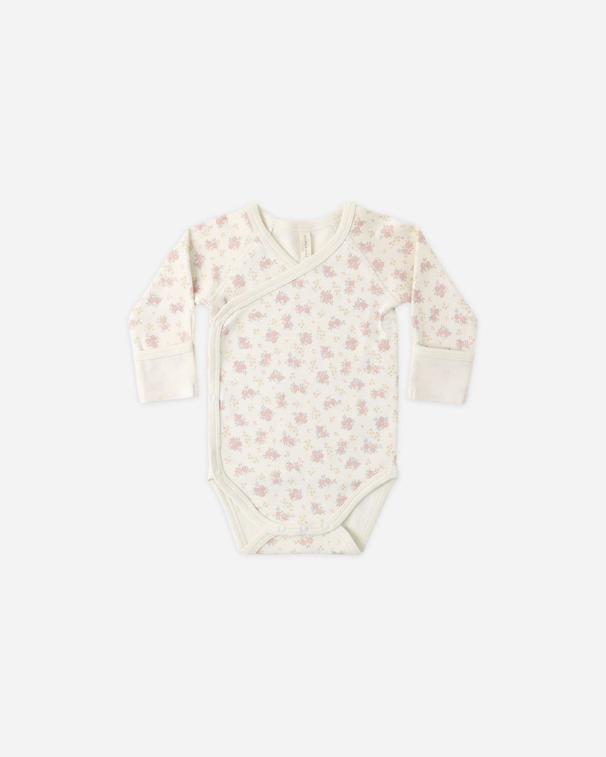 Rylee & Cru Side Snap Bodysuit Flower Field