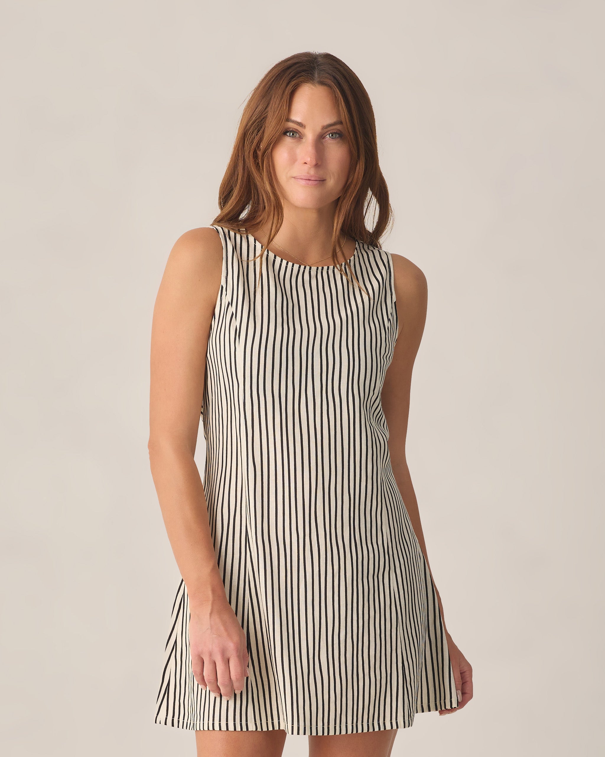 Rylee & Cru Women | Indi Mini Dress Wavy Stripe | Vagabond | Apparel | Boutique