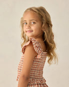 Rylee & Cru | Zayla Top Poppy Gingham | Side | Vagabond | Apparel | Boutique