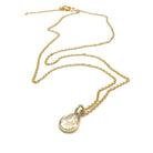 Silver Girl Teardrop Necklace | Vagabond Apparel Boutique