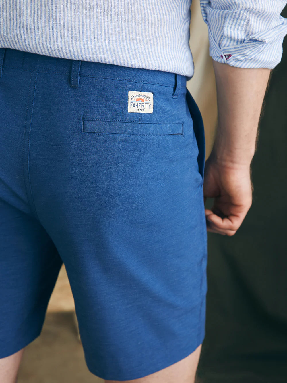 Faherty Men All Day Short Navy | Vagabond Apparel Boutique