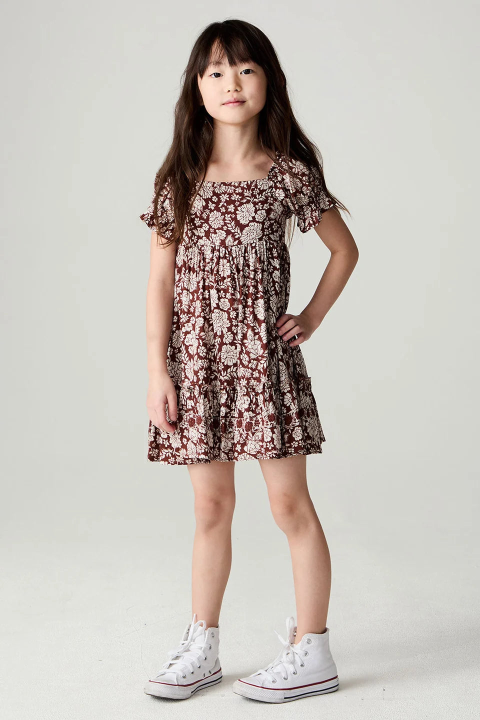 Saltwater Luxe |  Kid Allima Mini Dress | Vagabond | Apparel | Boutique