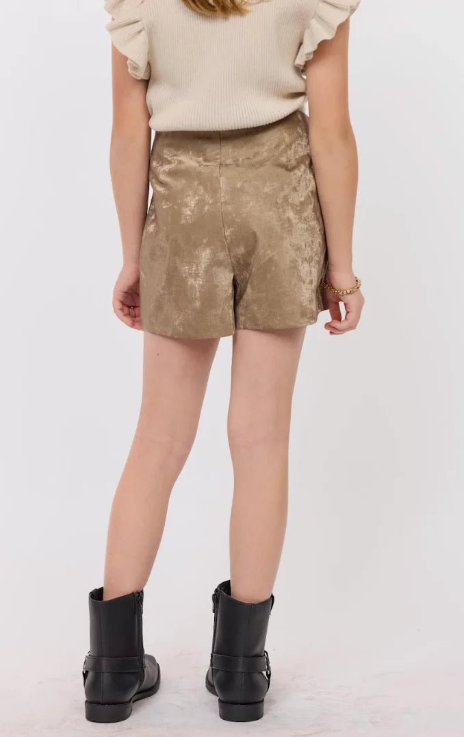 Sadie & Sage | New Chapter Side Zip Shorts | Back | Vagabond | Apparel | Boutique