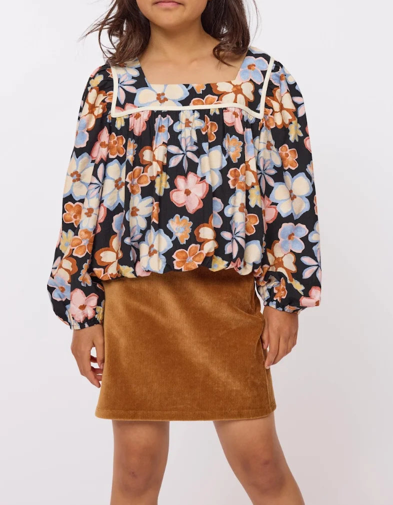 Sadie & Sage | Posy Bubble Woven Top | Vagabond | Apparel | Boutique