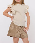 Sadie & Sage | Tiffany Ruffle Armhole Sweater | Vagabond | Apparel | Boutique