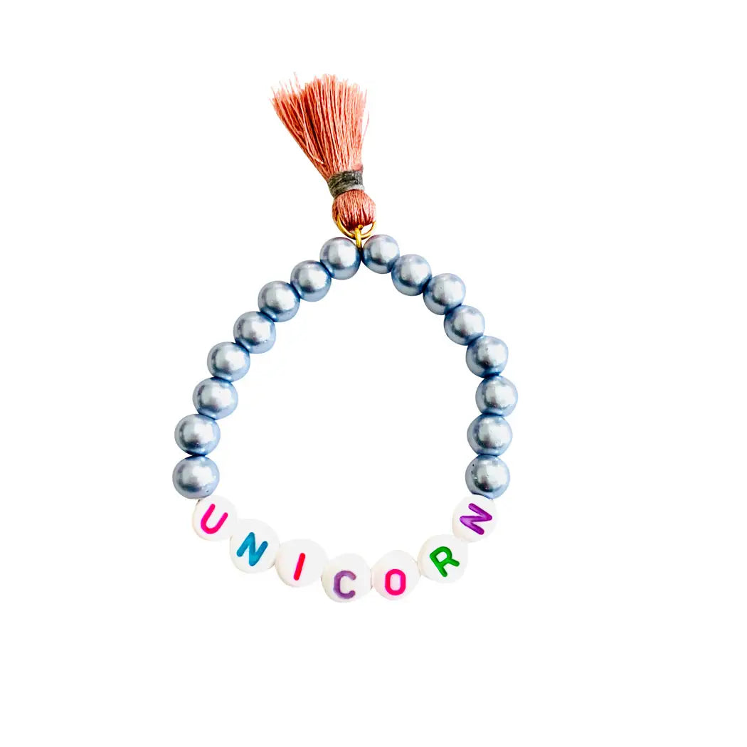 Sadie's Moon | Pearl Tassel Bracelet Unicorn | Vagabond | Apparel | Boutique