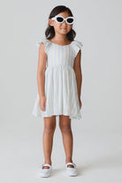 Saltwater Luxe Kid | Short Sleeve Mini Dress | Vagabond | Apparel | Boutique