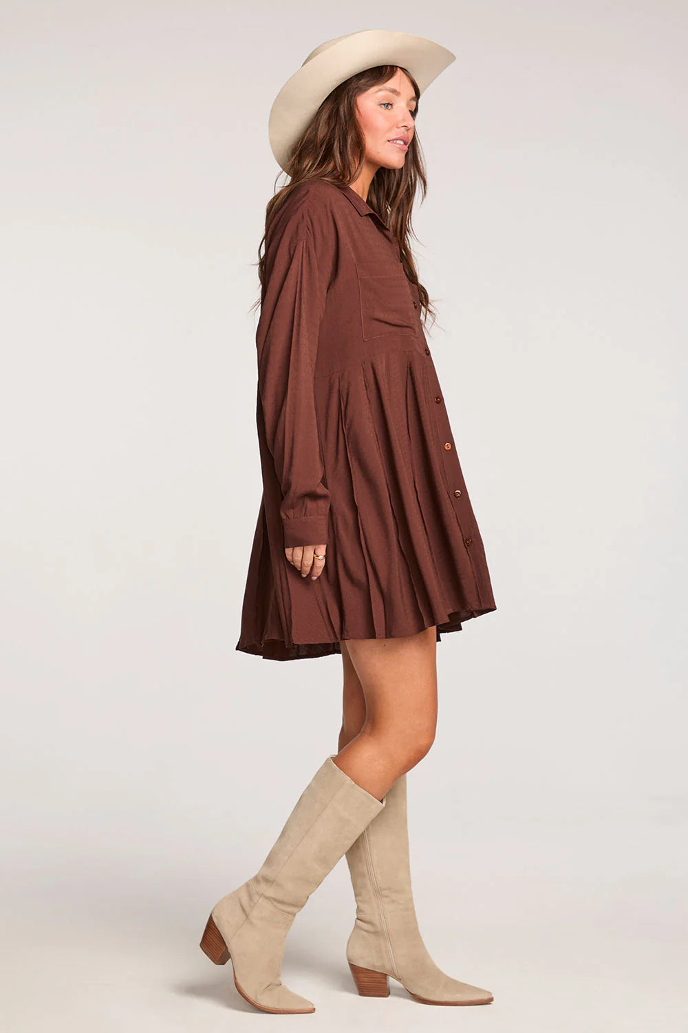 Saltwater Luxe | Aurellia Mini Dress | Side | Vagabond | Apparel | Boutique