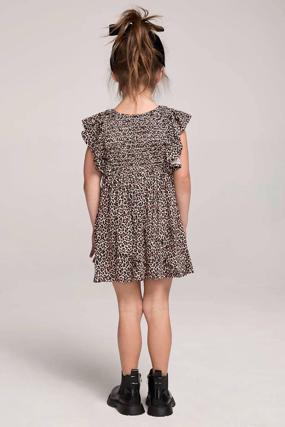 Saltwater Luxe |  Kid | Mirabelle Mini Dress Leopard | Vagabond | Apparel | Boutique