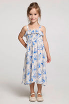 Saltwater Luxe | Kid | Valerie Ocean Midi Dress | Vagabond | Apparel | Boutique